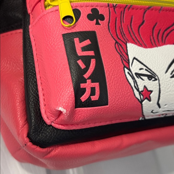 Hunter x Hunter black and pink anime backpack - Picture 2 of 7